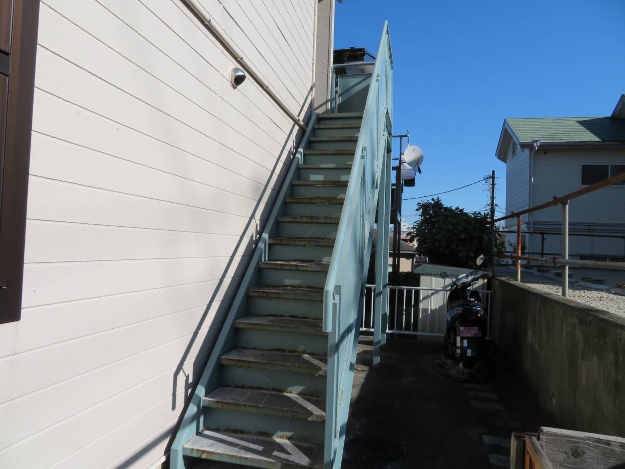 町田市のI様集合住宅H・M階段鉄部塗装