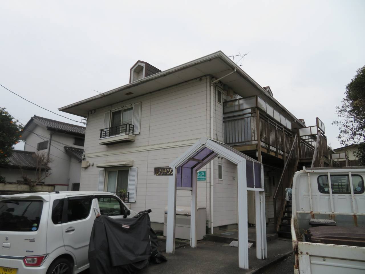 町田市のM様R・T集合住宅、外壁塗装・屋根塗装