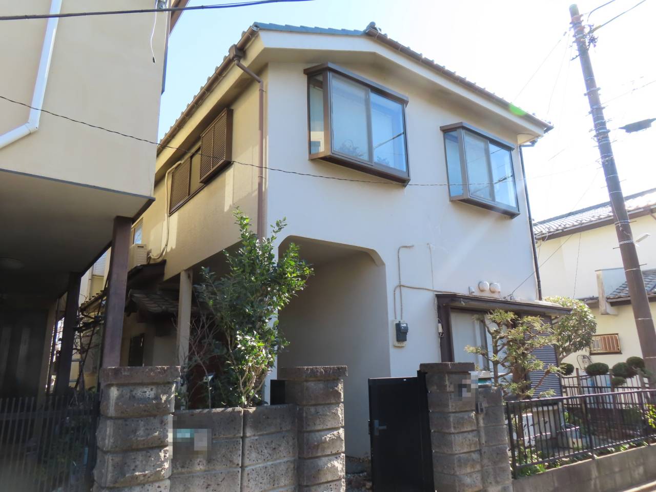 座間市のO様邸外壁塗装