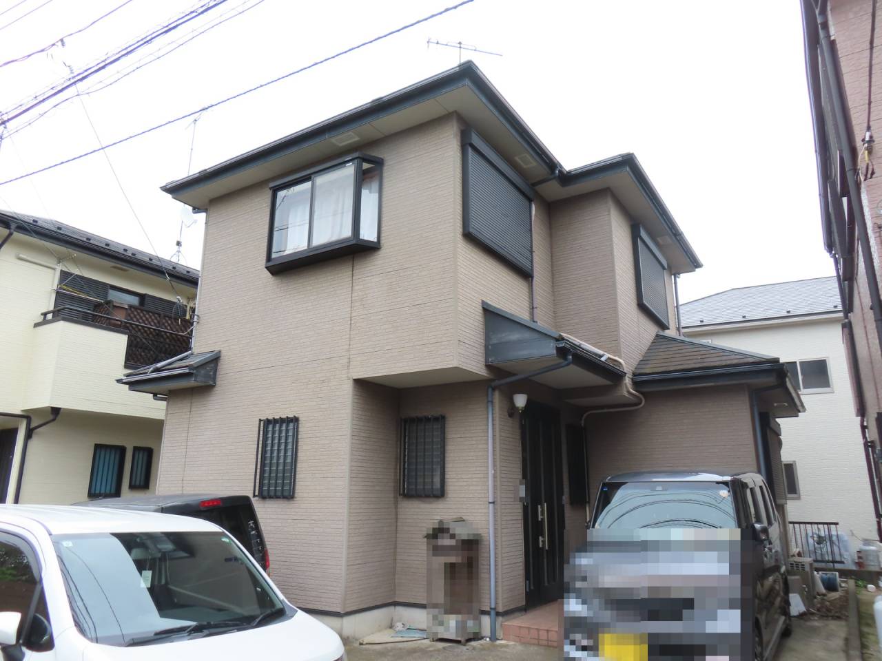 相模原市のM様邸外壁塗装・屋根重ね葺き工事