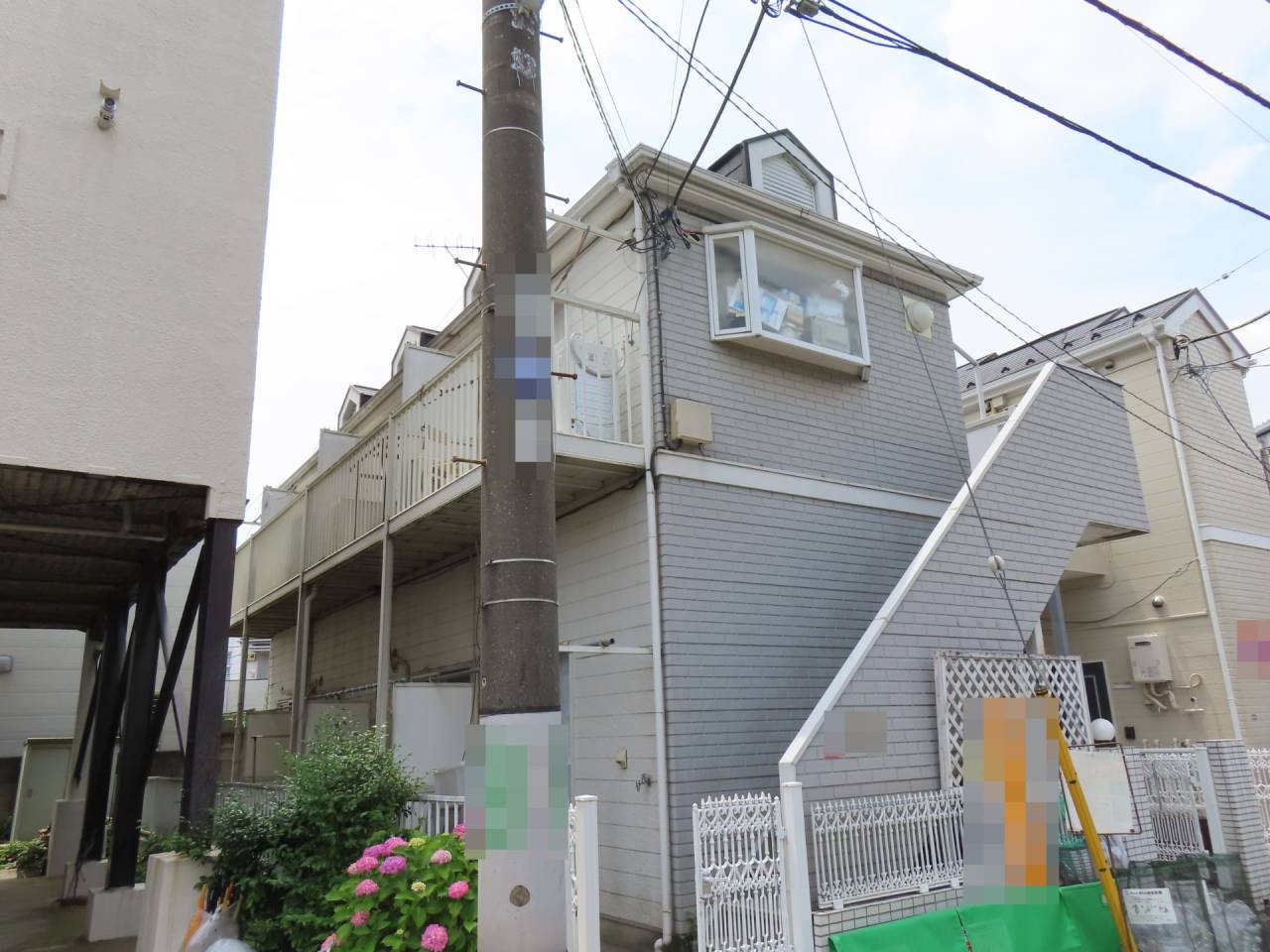 杉並区のI様C・I集合住宅、外壁塗装・屋根塗装・屋根棟板金、貫板交換工事