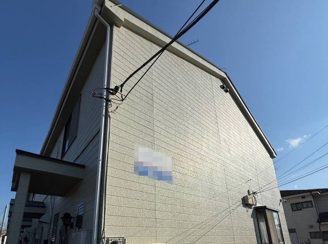 海老名市のI様IMS集合住宅、外装リフレッシュ工事、本日の作業内容は足場の解体です。